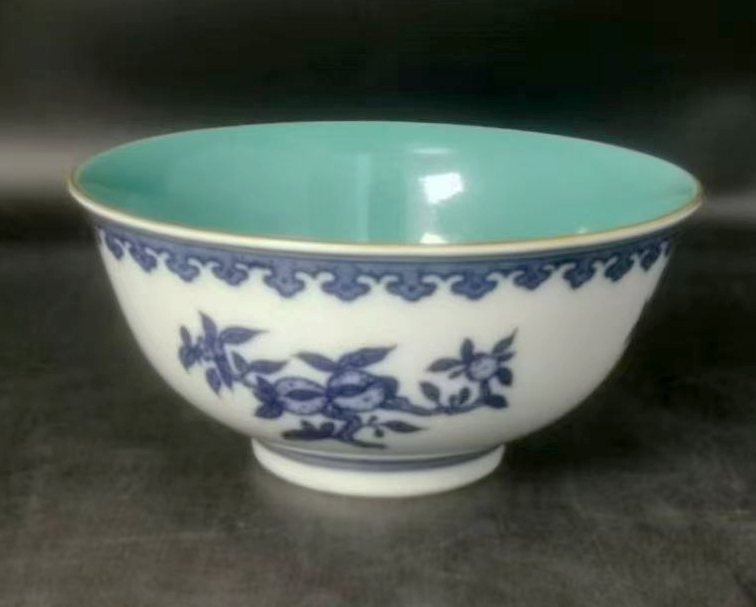 専用　中国清時代大清乾隆年製　青花　碗　2客　直径8.8㎝　高さ4.6㎝　トサエ 専用 中国清時代大清乾隆年製 青花 碗 2客 直径8.8㎝ 高さ4.6