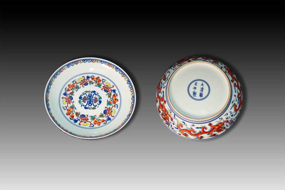 雍正斗彩五寿花卉赏盘——一眼千年的雅致与祝福- 北京亚洲隆源国际拍卖