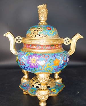 邂逅乾隆年制景泰蓝香炉，遇见一场跨越时空的风雅- 北京亚洲隆源国际